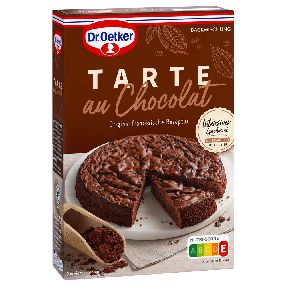 Produktabbildung Dr. Oetker Backmischung Tarte au Chocolat