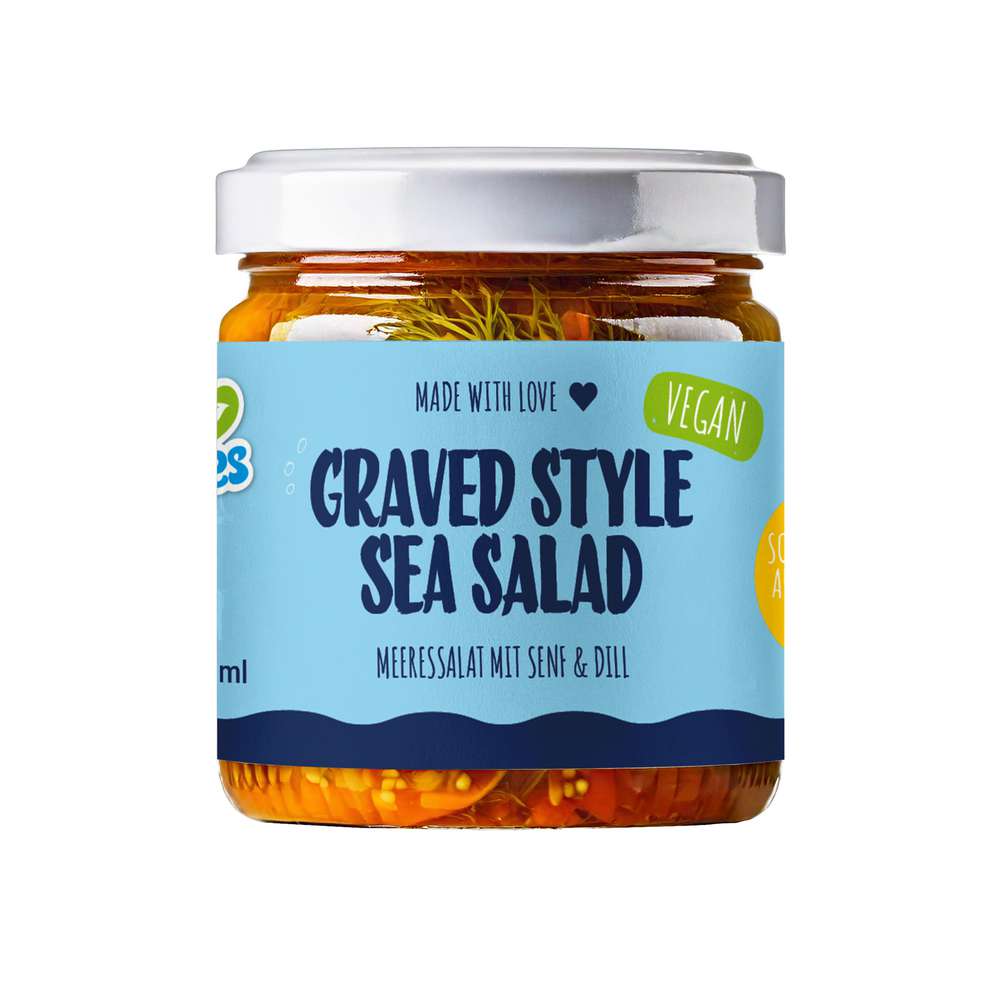 Produktabbildung For Foodies Graved Style Sea Salad, Meeressalat mit Senf & Dill