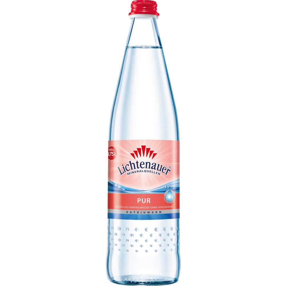 Produktabbildung Lichtenauer Mineralwasser Pur, ohne Kohlensäure, Natriumarm