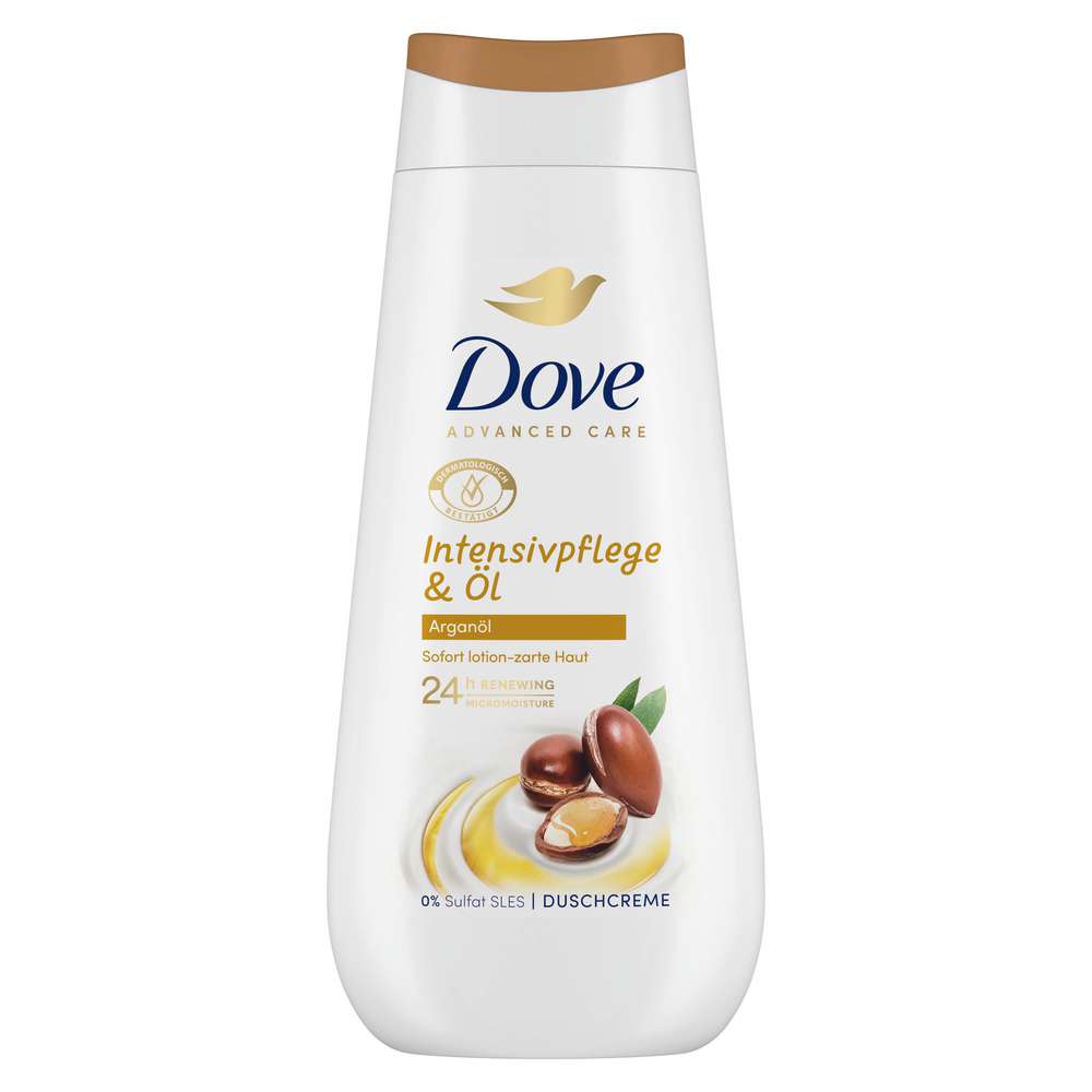 Produktabbildung Dove Advanced Dusche, Pflege Öl