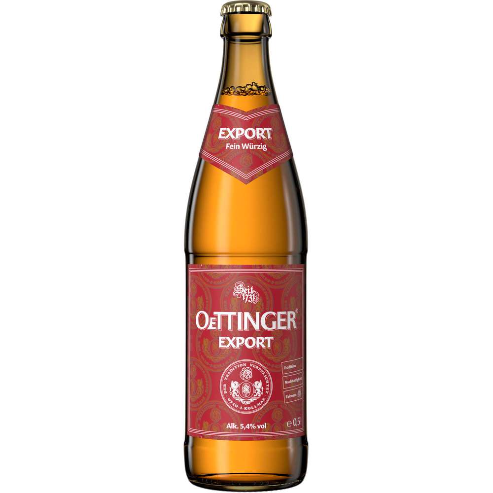 Produktabbildung Oettinger Export Bier, 5,4%