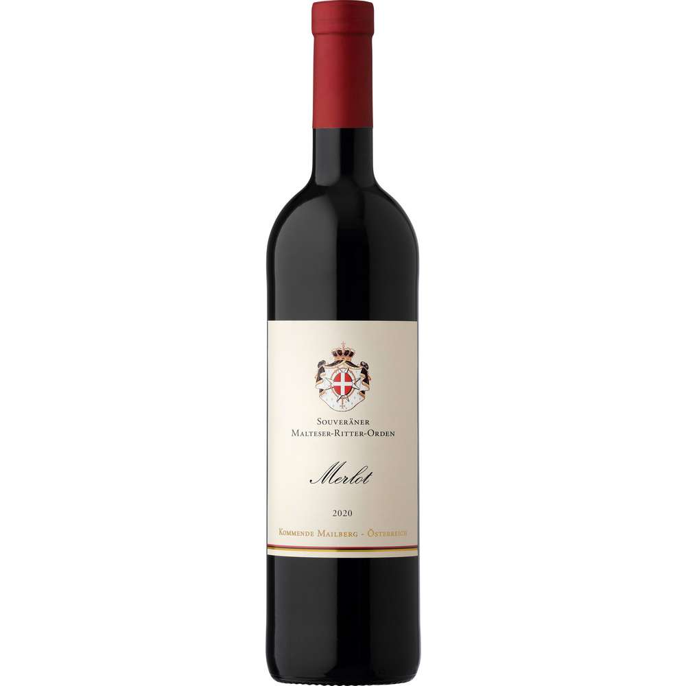 Produktabbildung Souveräner Malteser-Ritter-Orden Merlot Rotwein, trocken