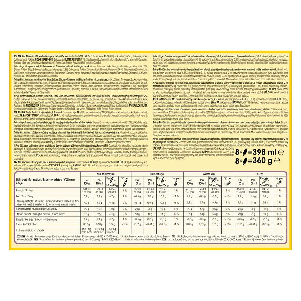 Produktabbildung Langnese Stiel-Eis Kids Mix