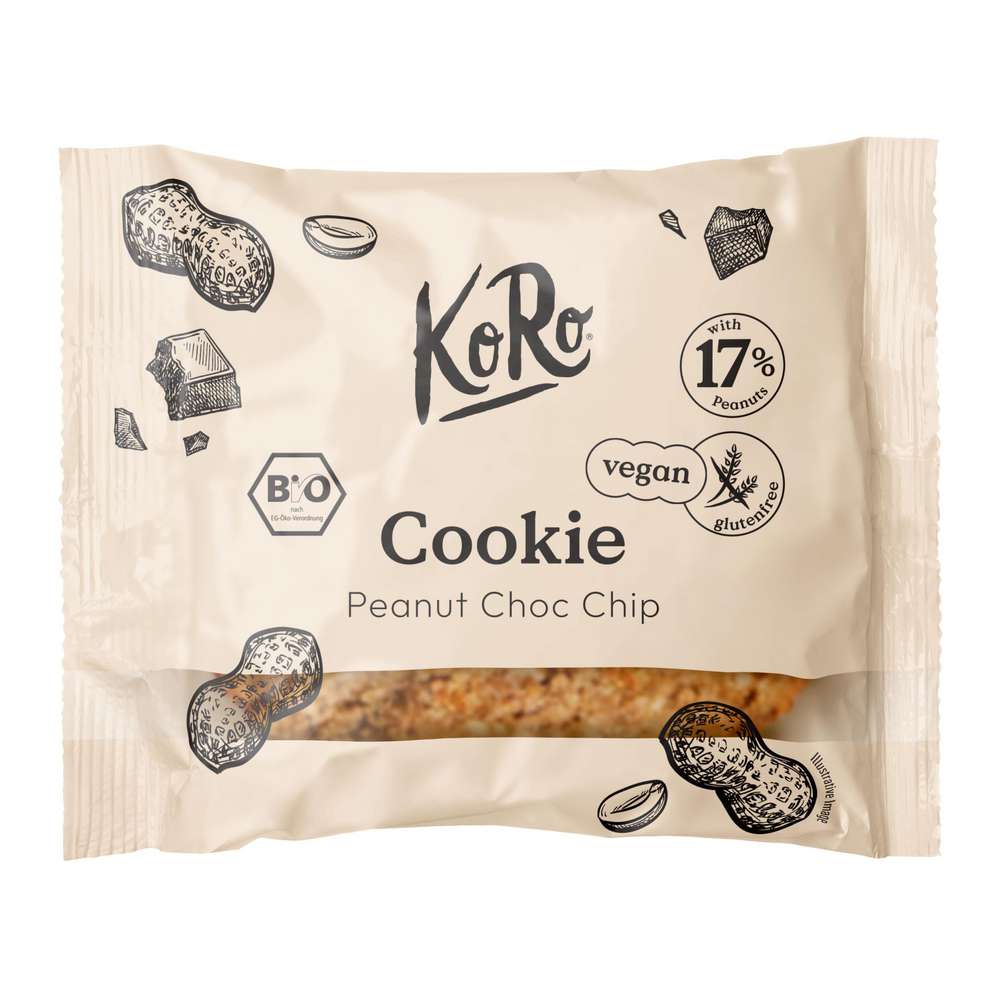 Produktabbildung KoRo Bio Cookie, Peanut-Chocolate Chip