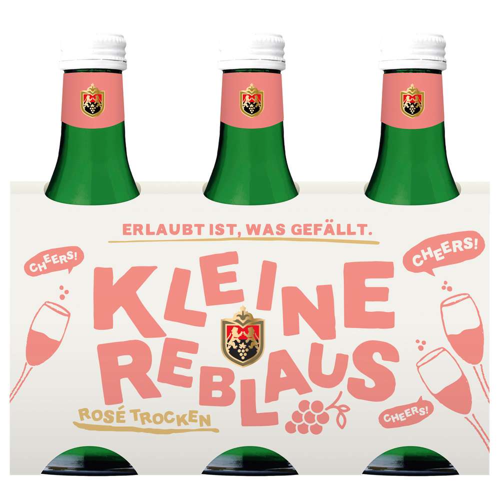 Produktabbildung Schloss Wachenheim Kleine Reblaus, trocken, Rosé, 9,5%