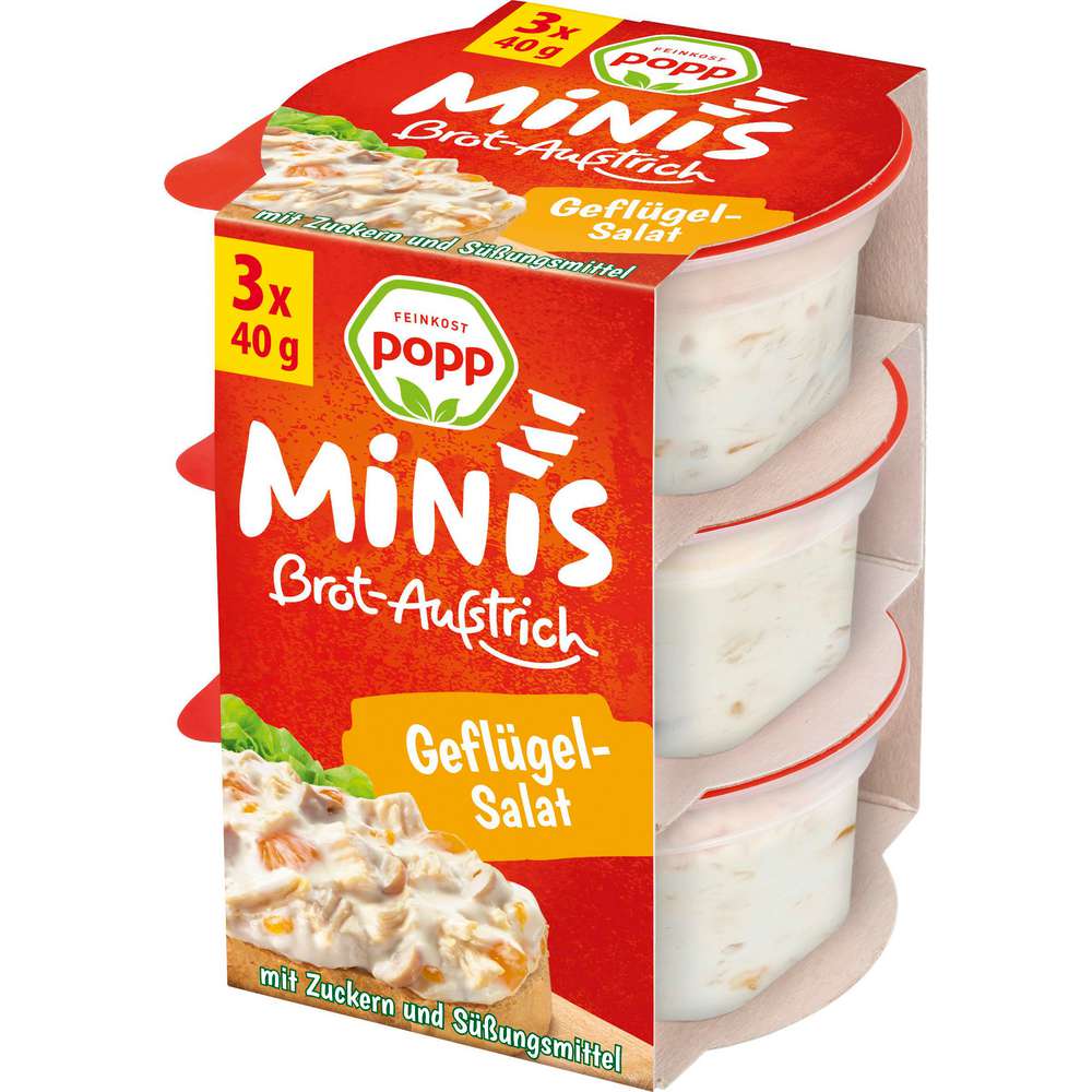 Produktabbildung Popp Brotaufstrich, Geflügelsalat