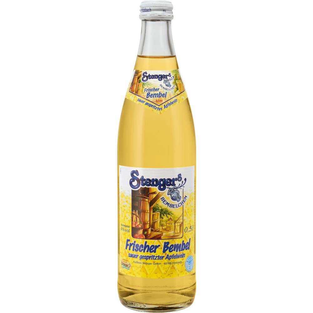 Produktabbildung Stengers Apfelwein-Schorle 4%