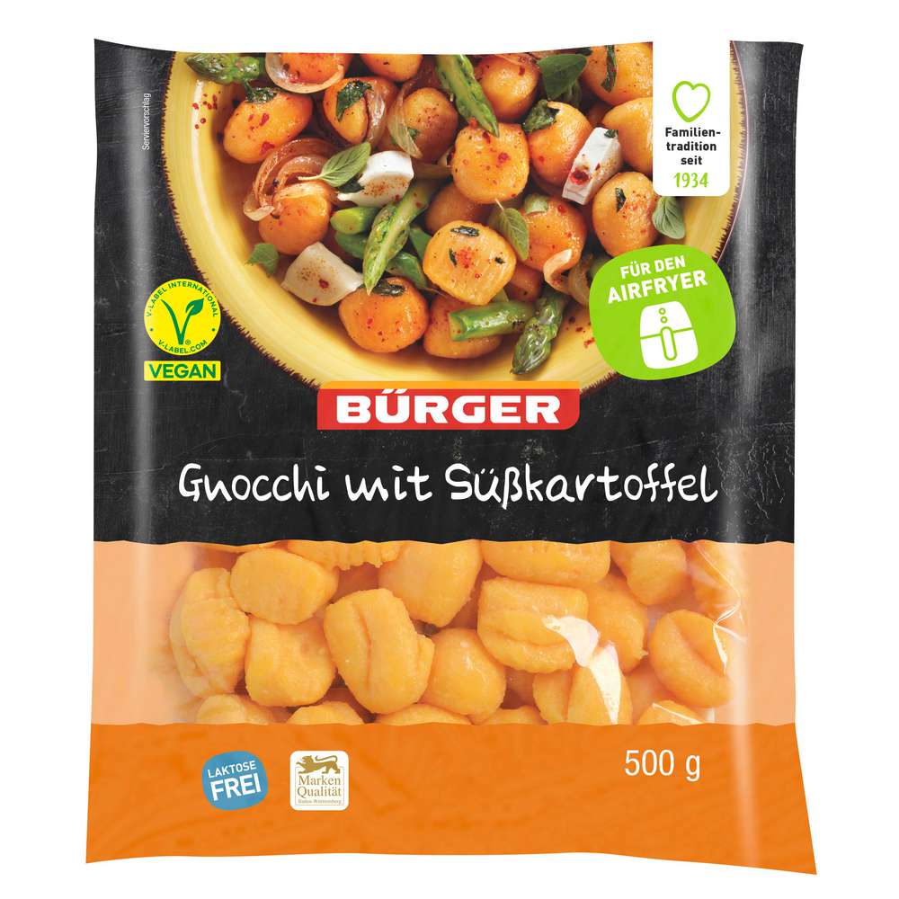 Produktabbildung Bürger Gnocchi mit Süßkartoffel