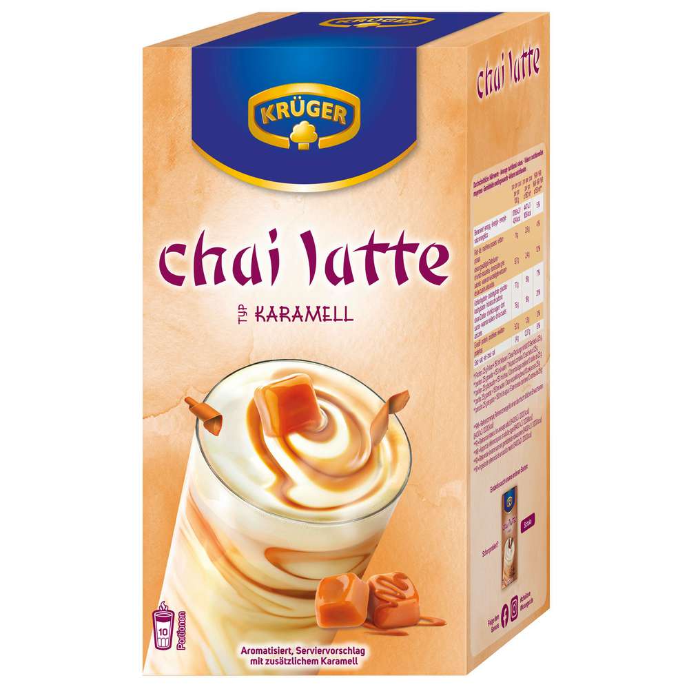 Produktabbildung Krüger Chai Latte Karamell