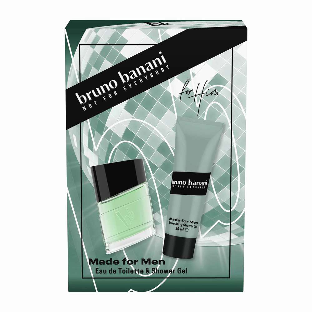 Produktabbildung Bruno Banani Geschenk-Set Made for Men, Eau de Toilette/Shower Gel