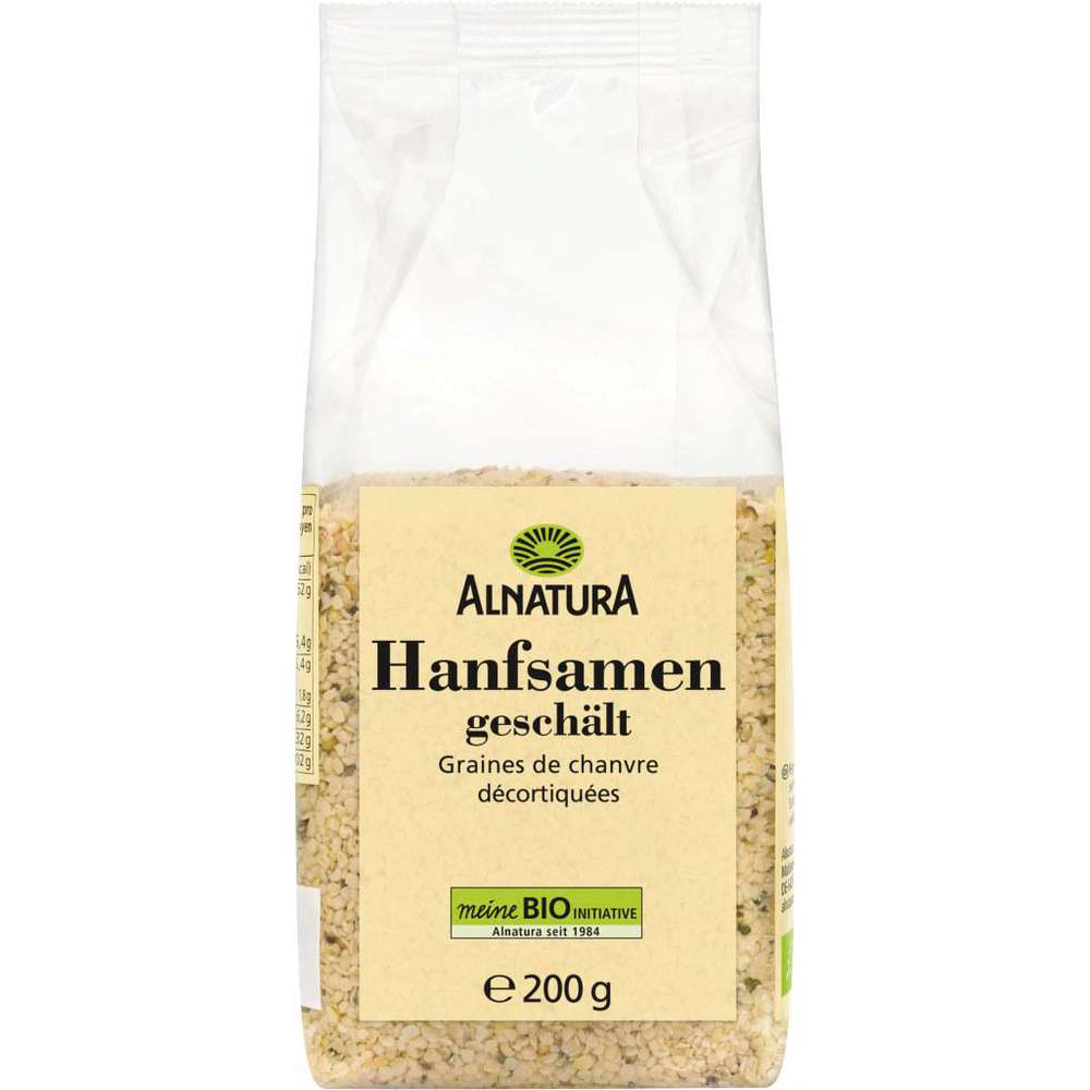 Produktabbildung Alnatura Bio Hanfsamen, geschält
