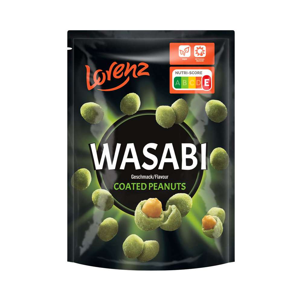 Produktabbildung Lorenz Wasabi Erdnüsse 