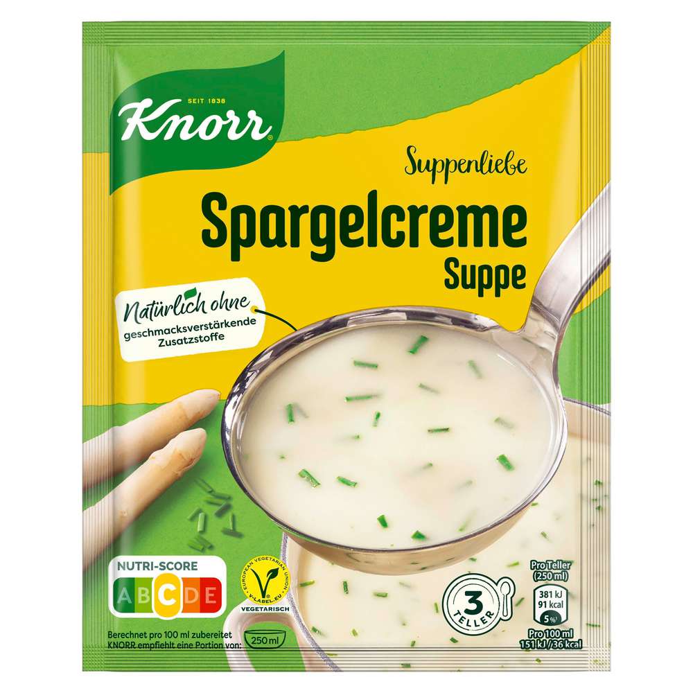 Produktabbildung Knorr Suppenliebe Spargel Cremesuppe
