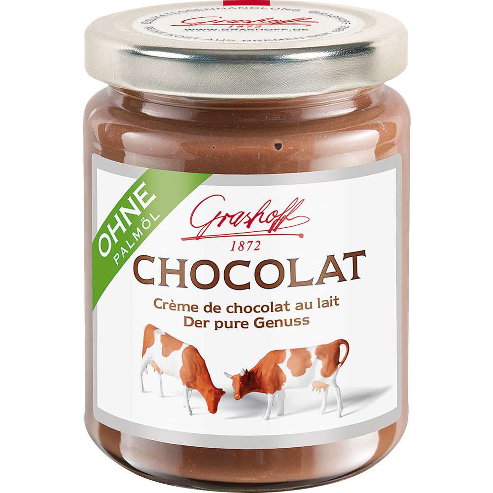 Produktabbildung Grashoff Schokoladencreme Pur, Vollmilch