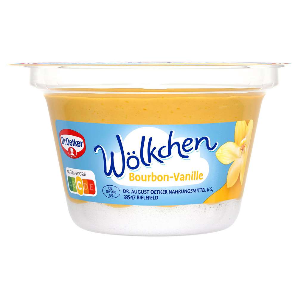 Produktabbildung Dr. Oetker Puddingcreme Wölkchen, Vanille