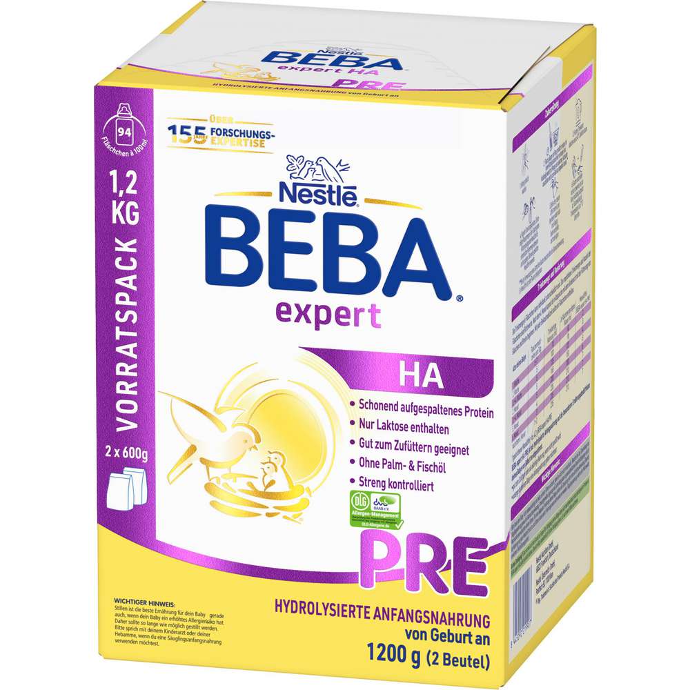 Produktabbildung Nestle Beba Expert HA Pre