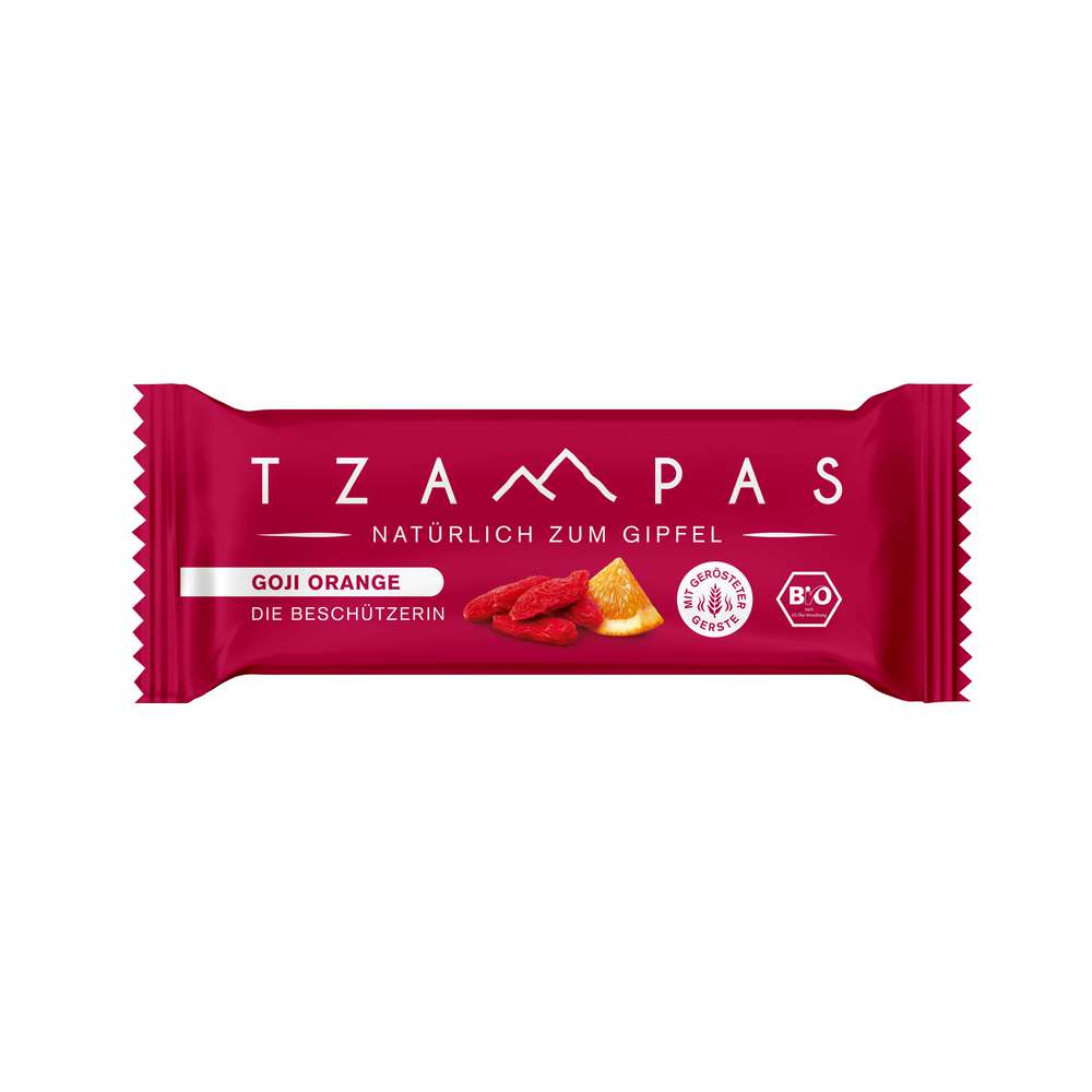 Produktabbildung TZAMPAS Energieriegel Goji