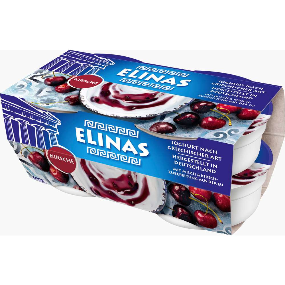 Produktabbildung Elinas Griechischer Joghurt, Kirsch