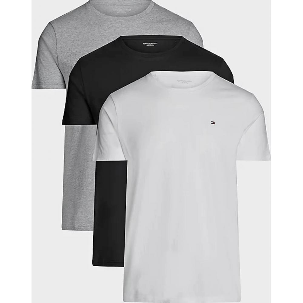 Produktabbildung keine Marke Tommy Hilfiger, Lacoste, Hugo Boss oder Calvin Klein Herren-Retros oder -T-Shirts, je 3er-Pack