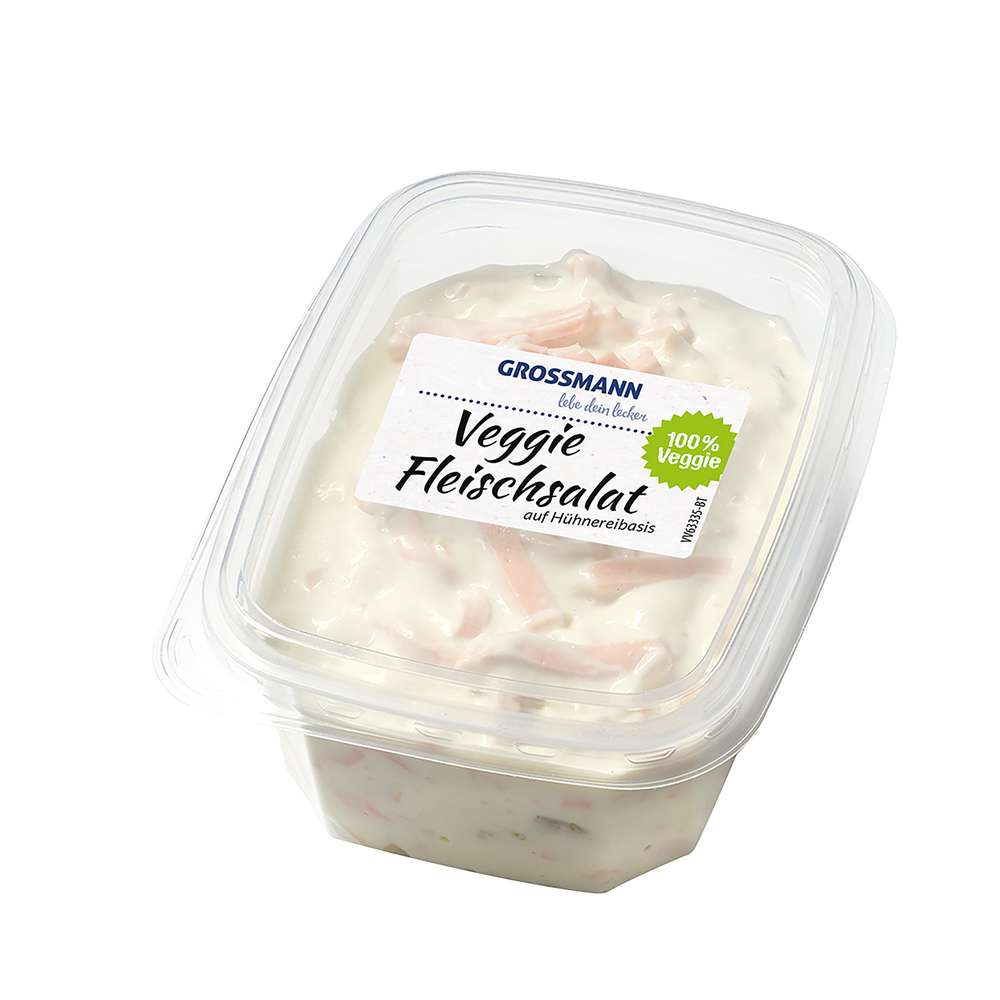 Produktabbildung Grossmann Fleischsalat Veggie