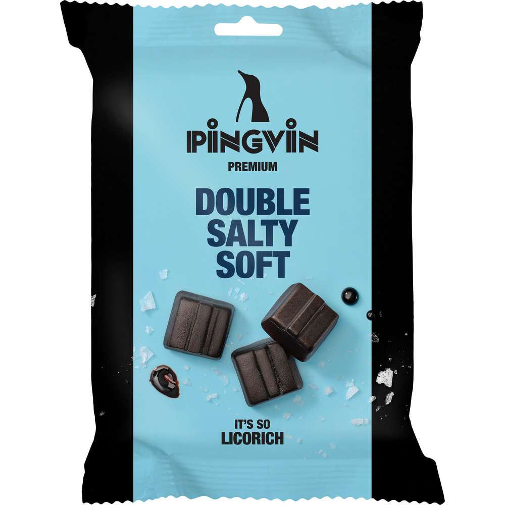 Produktabbildung Pingvin Lakritz Bonbons, Double Salty Soft