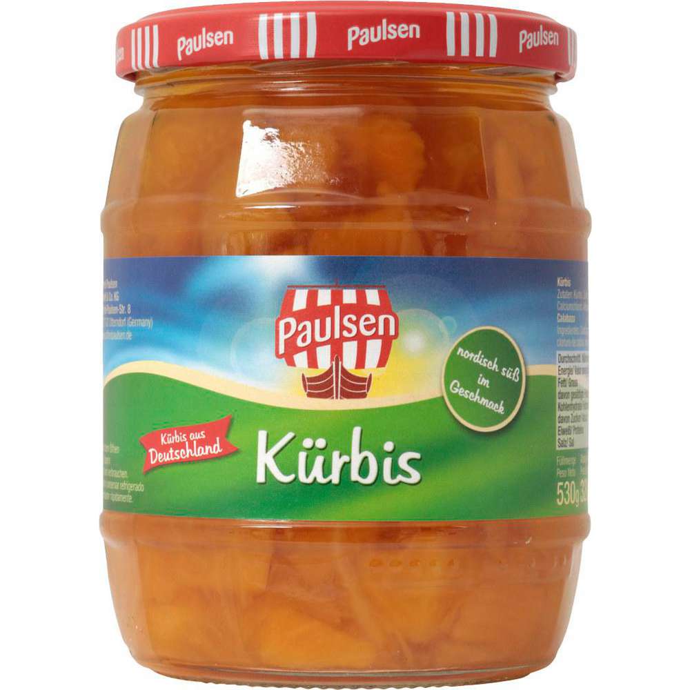 Produktabbildung Paulsen Kürbis im  Glas