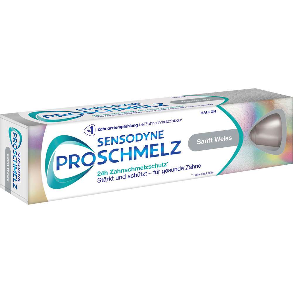Produktabbildung Sensodyne Zahncreme ProSchmelz Sanft Weiss Plus