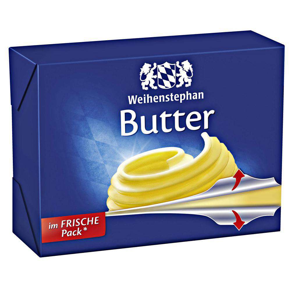 Deutsche Markenbutter, mild gesäuert