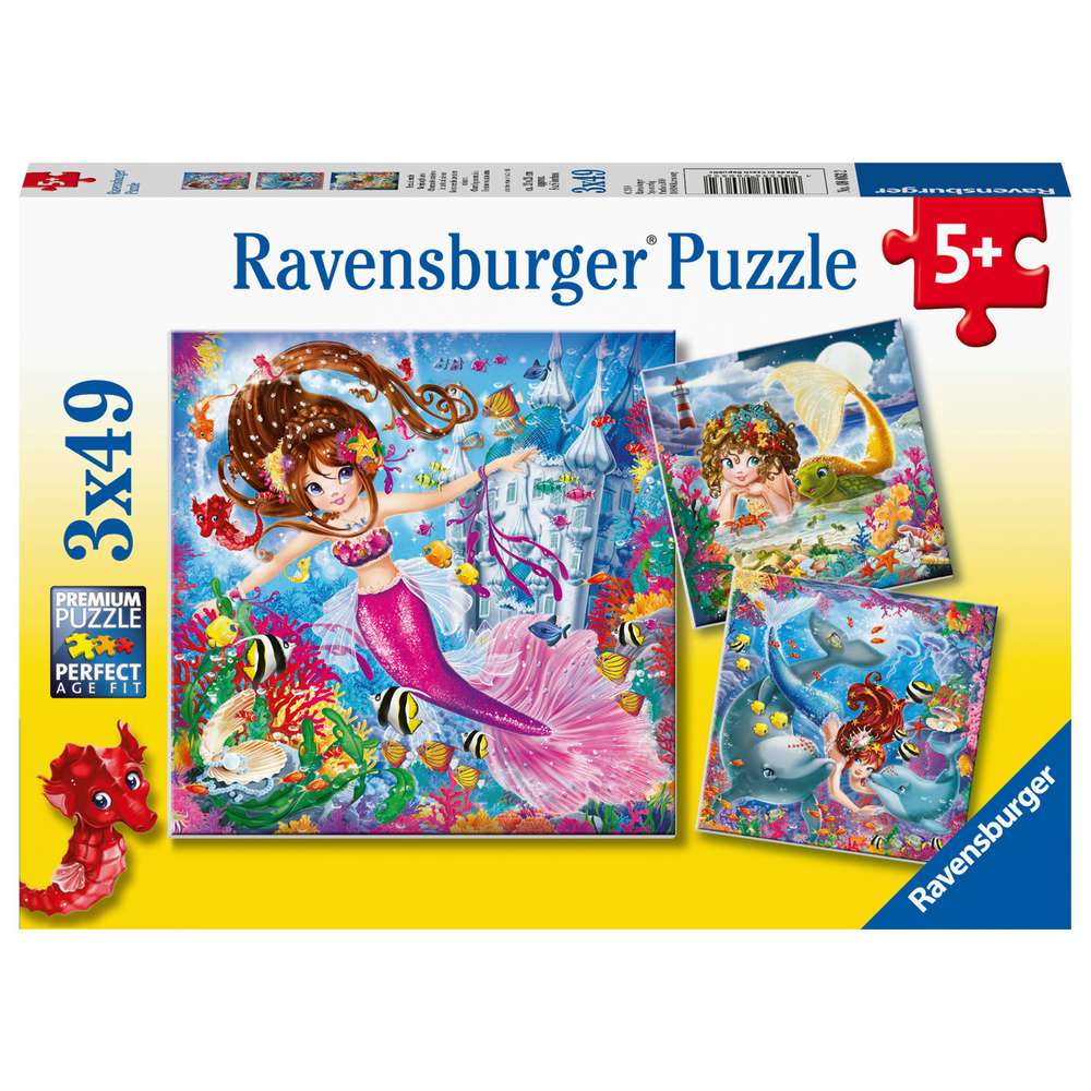 Produktabbildung Ravensburger Puzzle Bezaubernde Meerjungfrauen