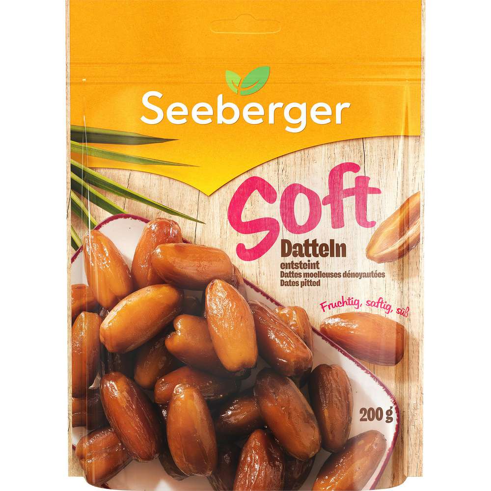 Produktabbildung Seeberger Soft-Datteln, entsteint