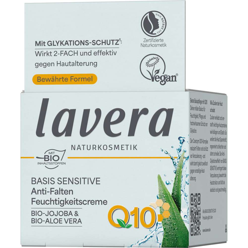 Produktabbildung lavera AntiFalten Creme, Basis Sensitiv