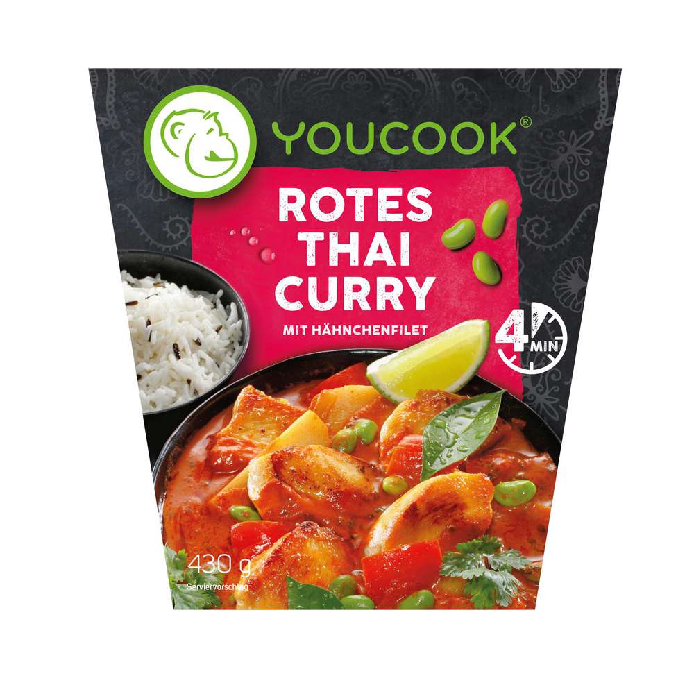 Produktabbildung Youcook Rotes Thai Curry