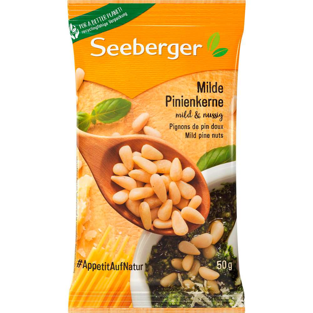 Produktabbildung Seeberger Milde Pinienkerne