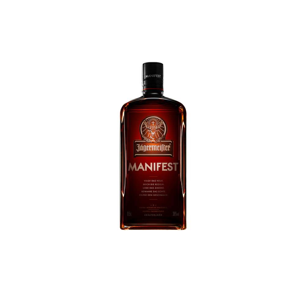Produktabbildung Jägermeister Kräuterlikör Manifest 38%