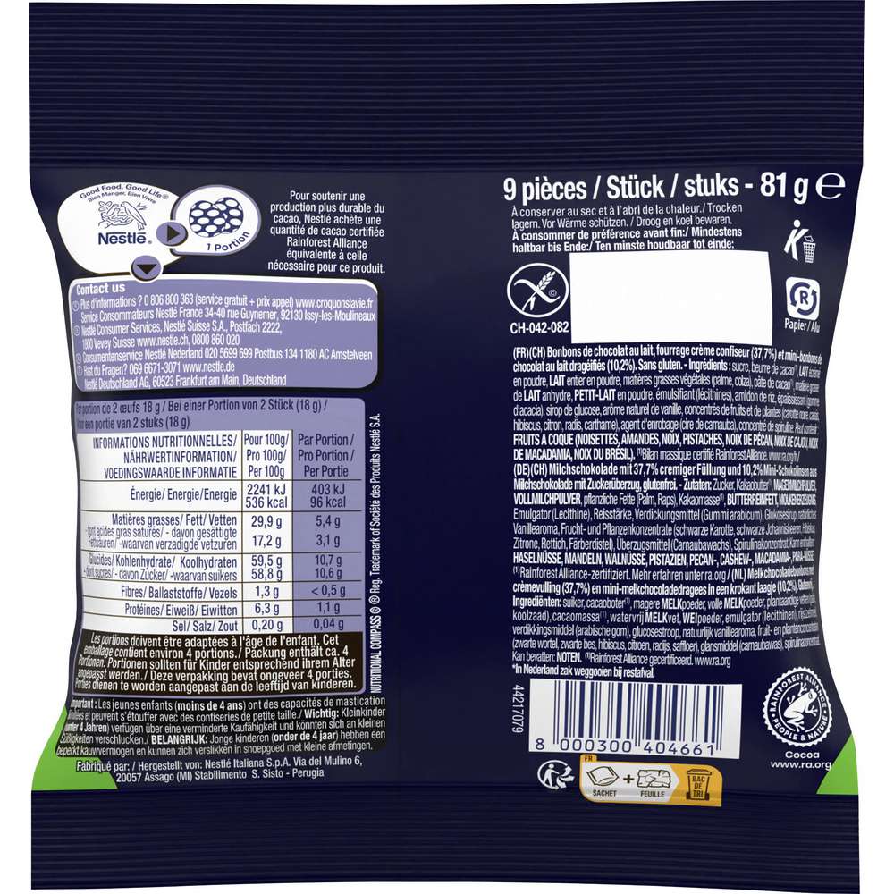 Produktabbildung Smarties Mini-Ostereier