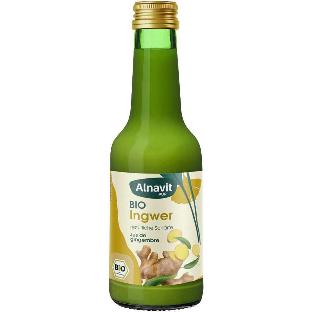 Produktabbildung Alnavit Bio Ingwer Saft