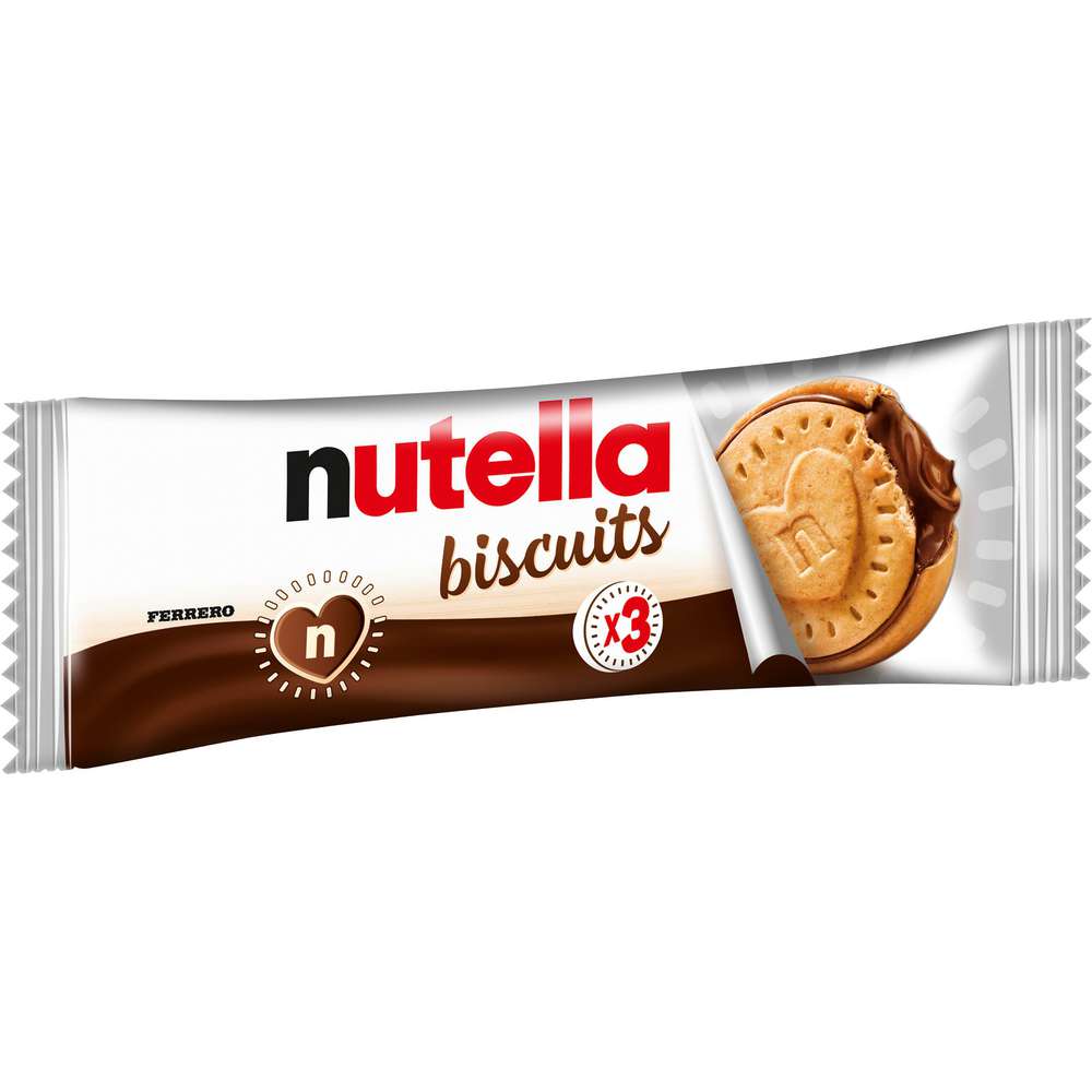 Produktabbildung Ferrero Nutella Biscuits 3er