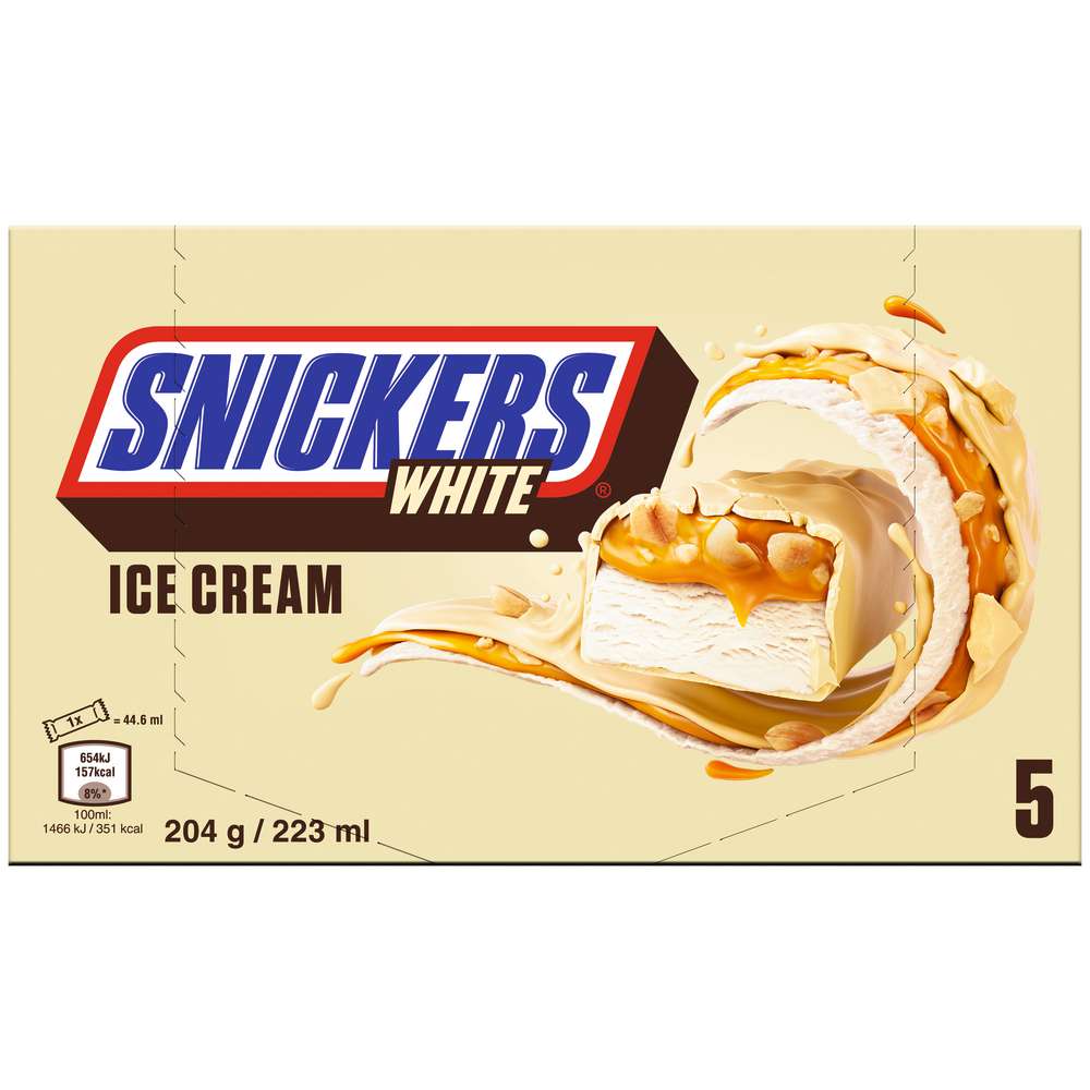 Produktabbildung Snickers Eis-Riegel, Erdnuss-Karamell