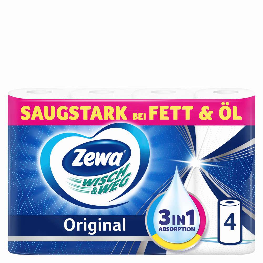 Produktabbildung Zewa Küchentücher Wisch & Weg, Original