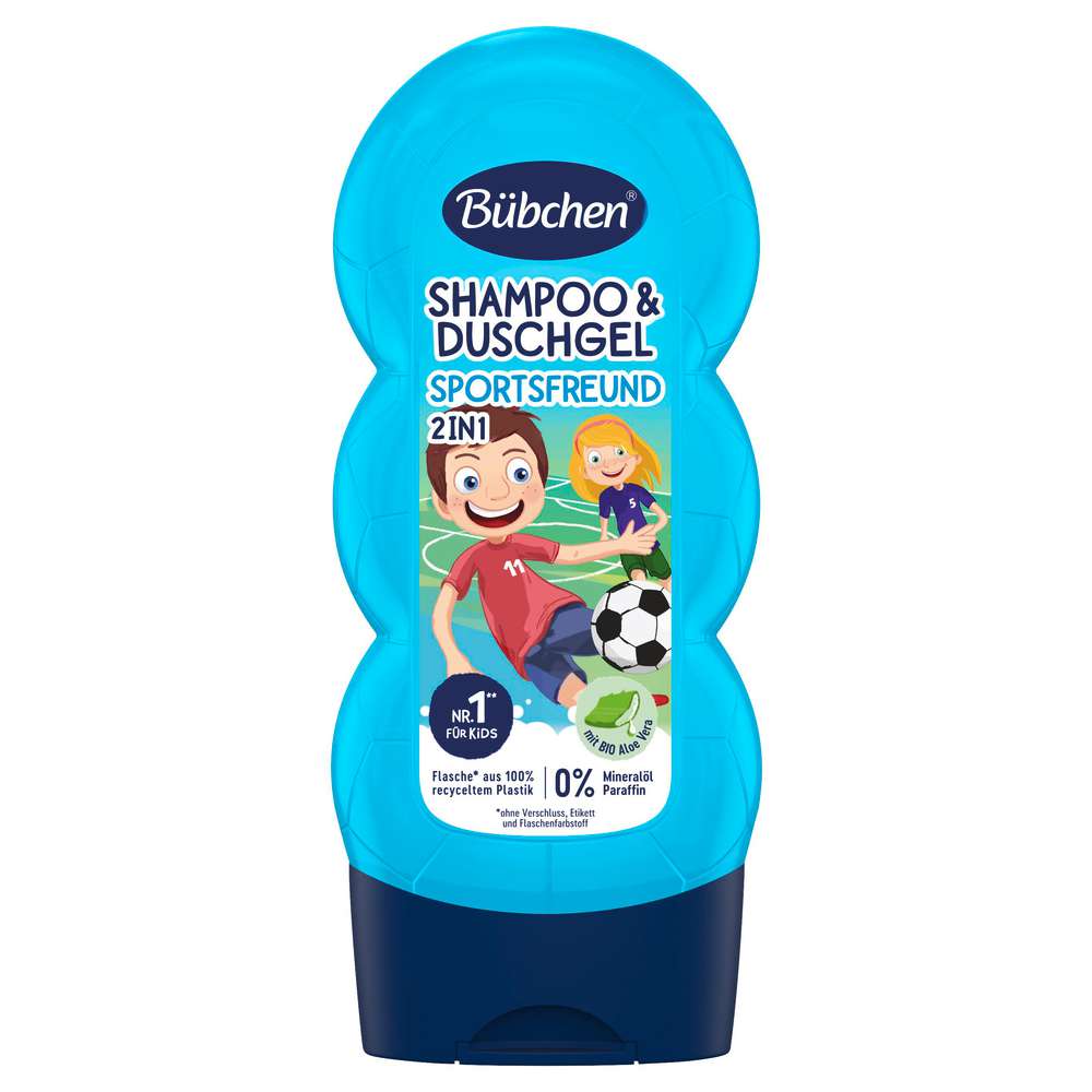 Produktabbildung Bübchen Kinder 2in1 Shampoo + Duschgel, Sportsfreund