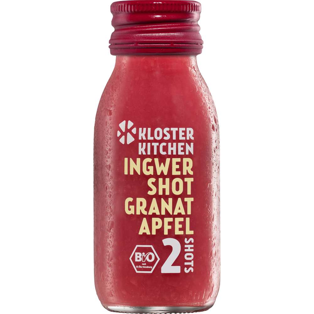 Produktabbildung Kloster Kitchen Bio Ingwershot, Granatapfel 