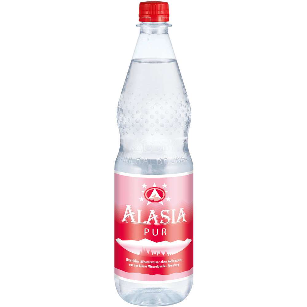 Produktabbildung Alasia Pures Mineralwasser, Naturell
