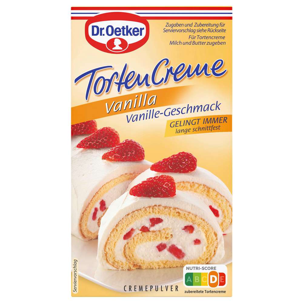Produktabbildung Dr. Oetker Tortencreme, Vanilla
