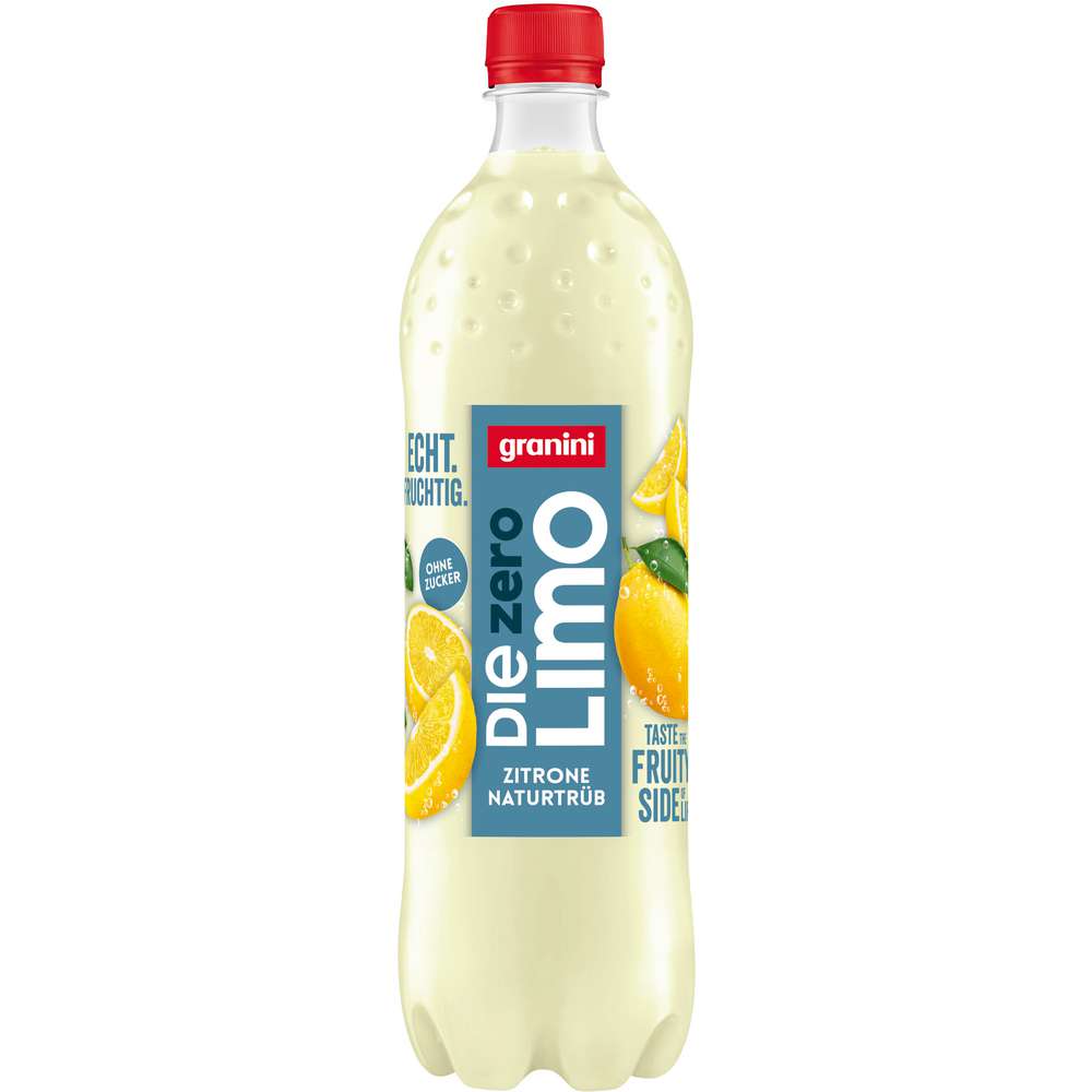 Produktabbildung Granini Die Limo Zitrone naturtrüb, Zero