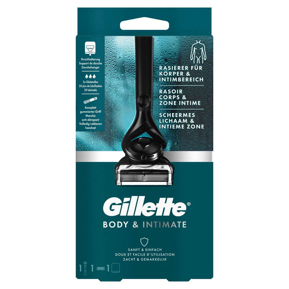 Produktabbildung Gillette Intimate Rasierer + Klinge
