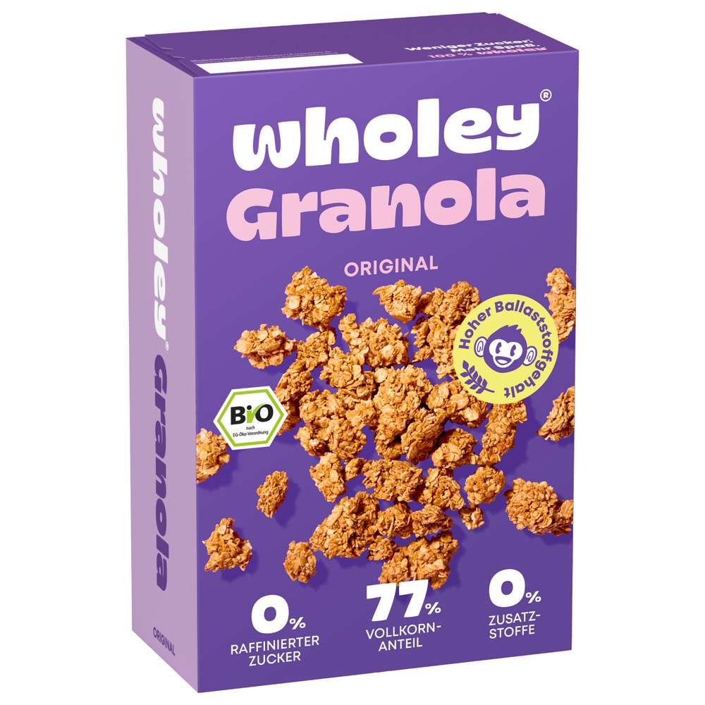 Produktabbildung Wholey Bio Granola, Original