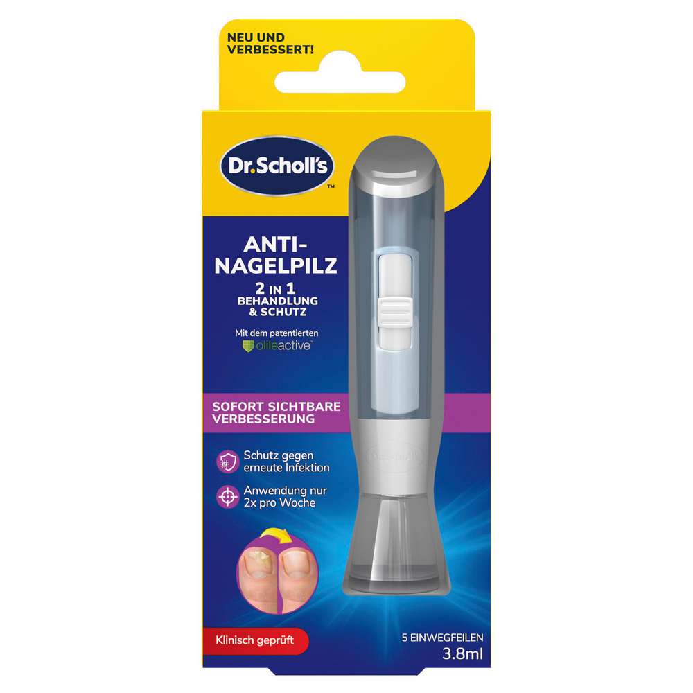 Produktabbildung Scholl 2 in1 Stift bei Nagelpilz