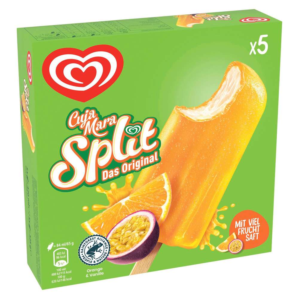Produktabbildung Langnese Stiel-Eis Cuja Mara Split