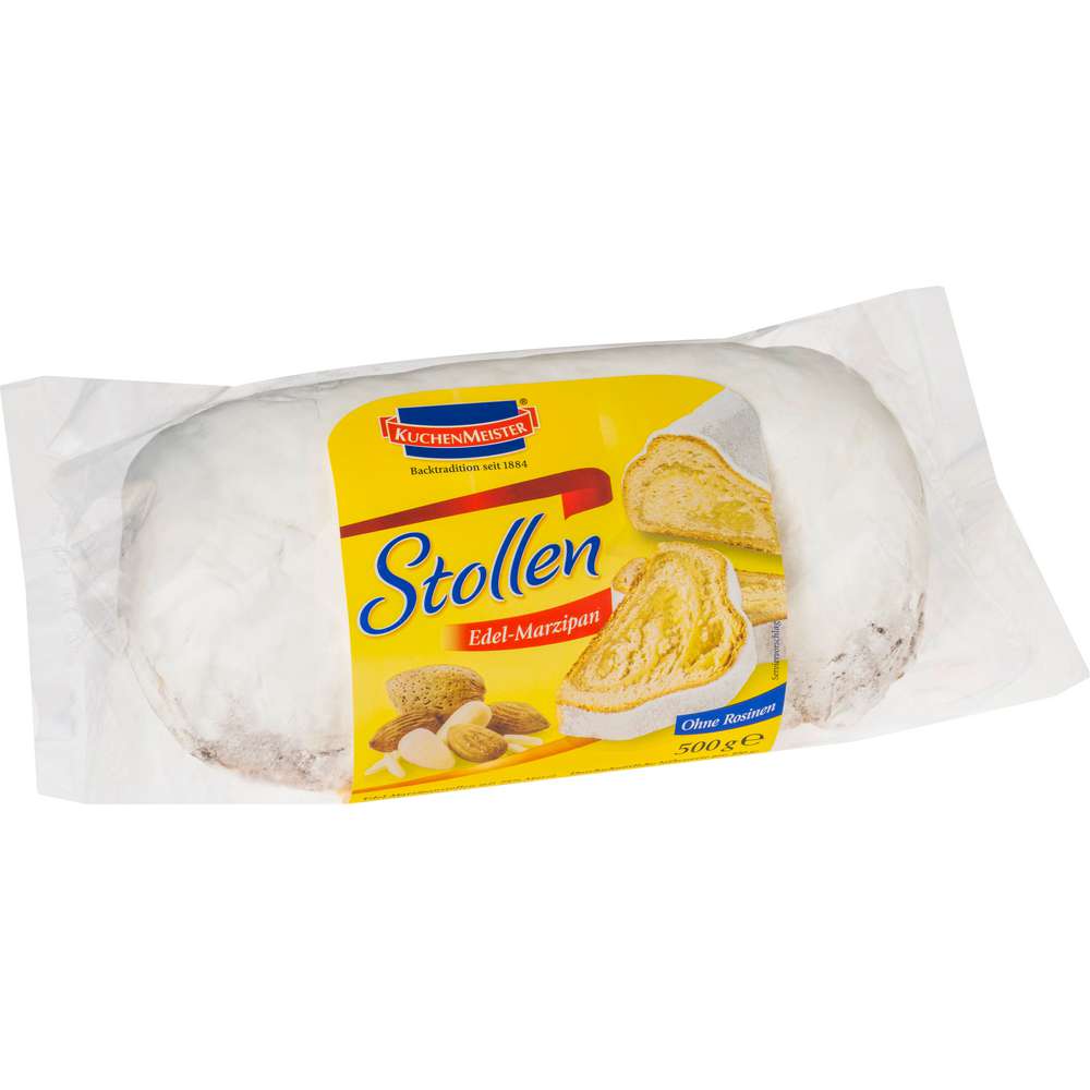 Produktabbildung KuchenMeister Edel-Marzipanstollen ohne Rosinen