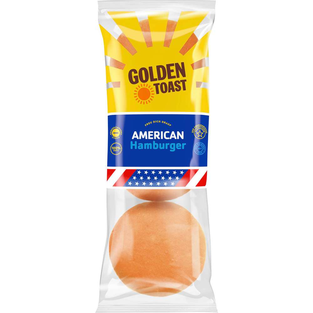 Produktabbildung Golden Toast Hamburger Brötchen